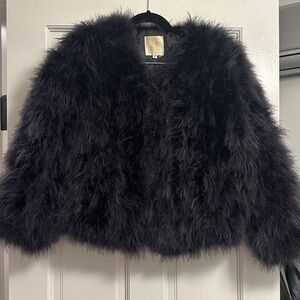 Pelli Bello feather Jacket size M